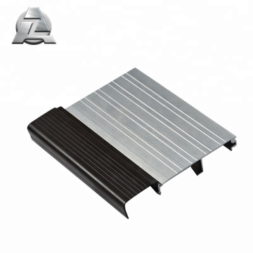 profil en aluminium de prolongateur de seuil de porte en aluminium fait sur commande de prix usine